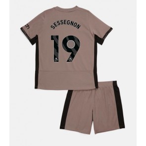 Tottenham Hotspur Ryan Sessegnon #19 Tredje trøje Børn 2023-24 Kort ærmer (+ korte bukser)